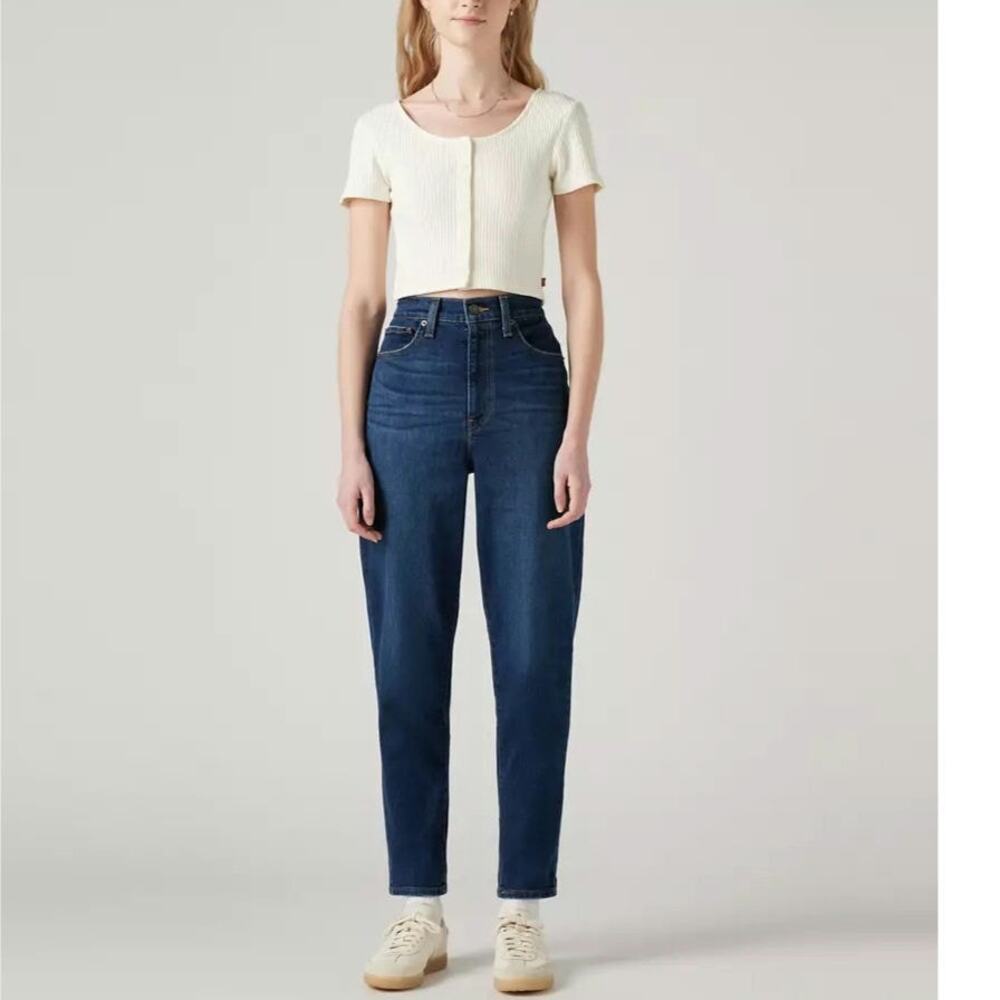 Levi's High Waisted Mom Jean sz 26